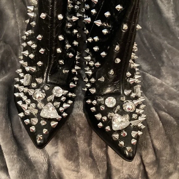 Steve Madden Spiked Booties - Picture 2 of 4